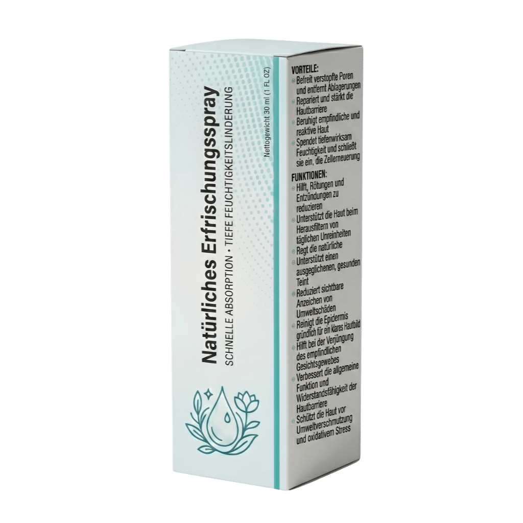 Erfrischendes Spray