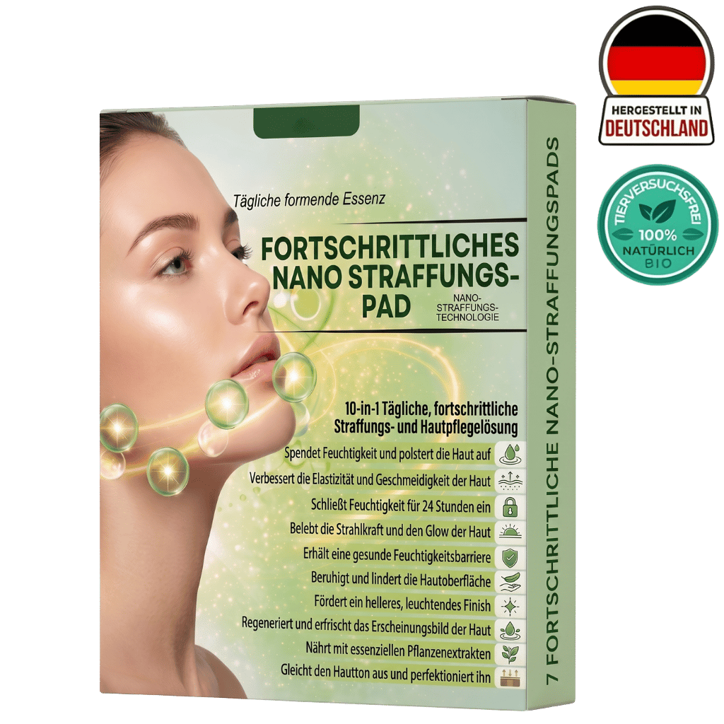 Fortschrittliches Nano-Straffungspflaster für straffere, glattere Haut mit einfacher Anwendung.