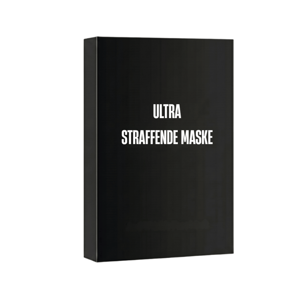 Ultimative straffende Maske in eleganter Verpackung für verbesserte Hautpflege und klare Ausstrahlung.
