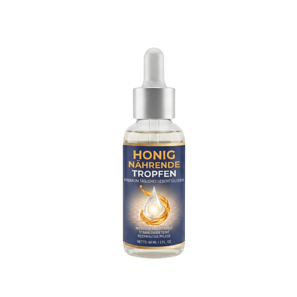 Honig Nährende Tropfen, nährende Hautpflege mit leichtem, schnell einziehendem Serum.