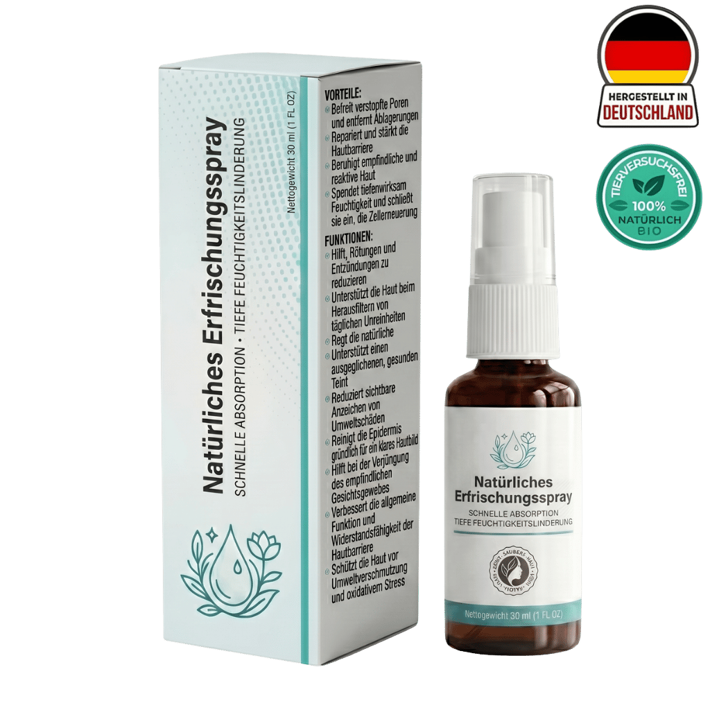 Erfrischendes Spray
