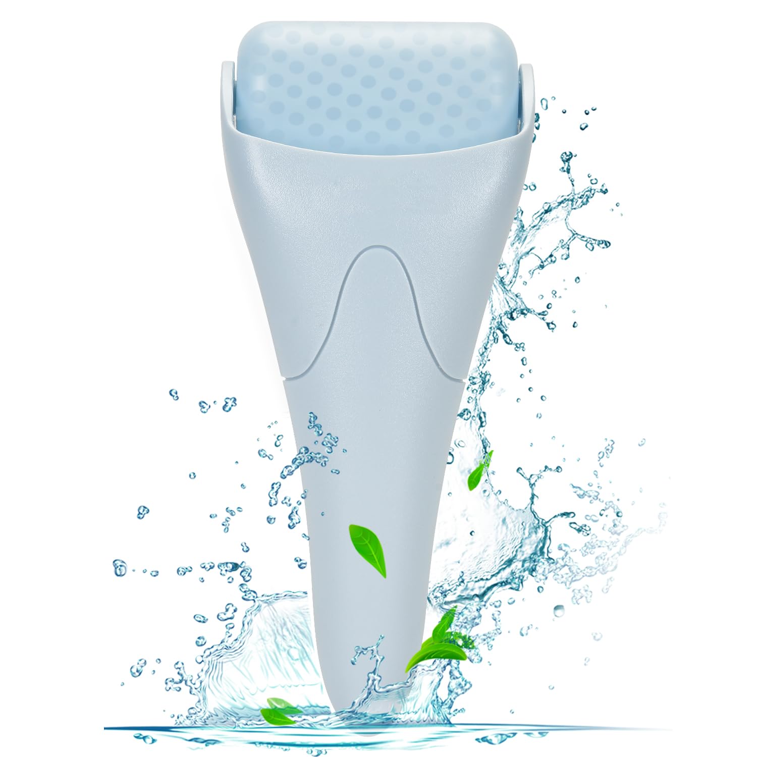 Gesichtsmassage-Roller aus Amethyst, erfrischendes Beauty-Tool zur Hautberuhigung und Schwellungsreduktion.