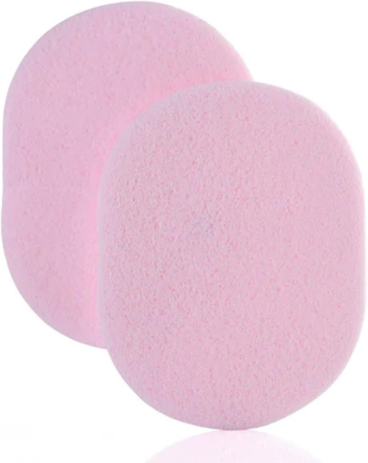 Gesichtsreinigungsschwämme – Kompakt & Hypoallergen in pink, ideal für sanfte Reinigung und Peeling.