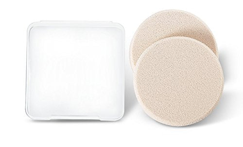 Make-up Schwämme – Foundation Blender Set mit zwei flexiblen Schwämmen in einer praktischen Aufbewahrungshalterung.